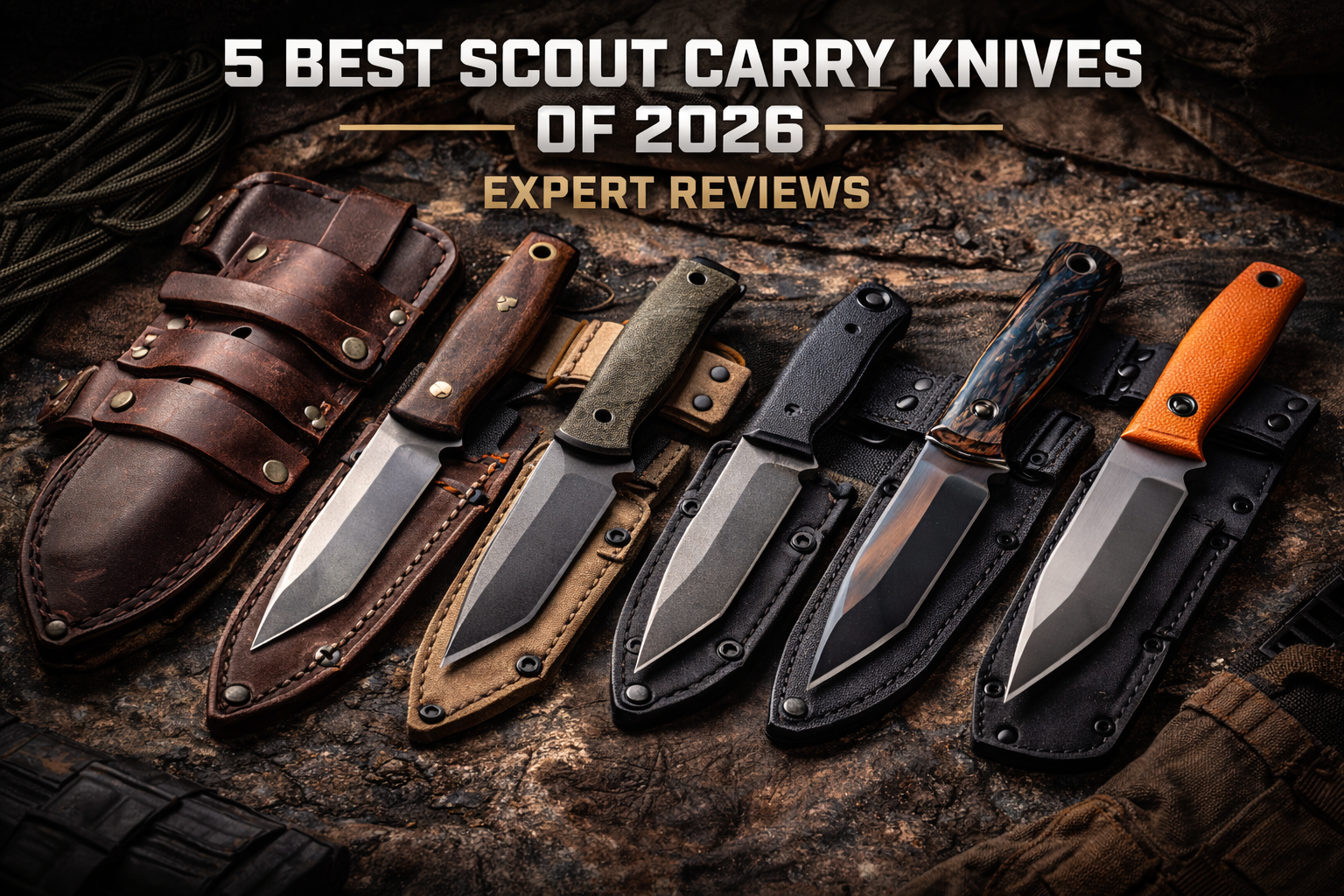5 Best Scout Carry Knives of 2026 Expert Reviews