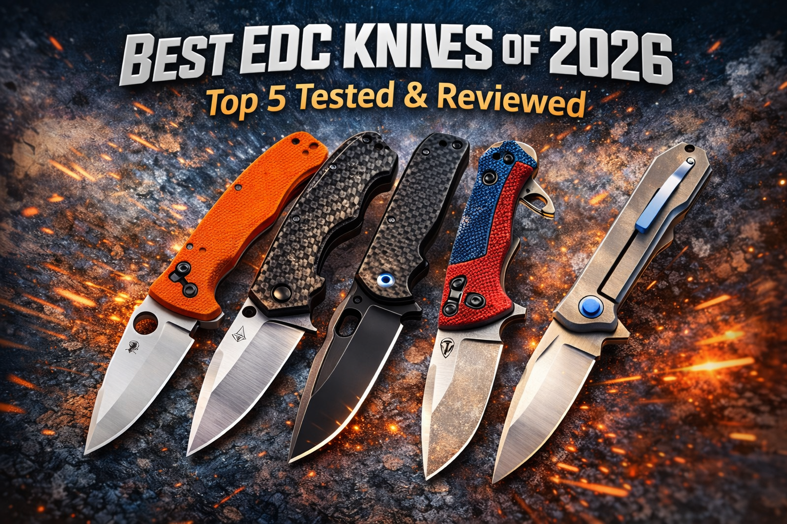 Best EDC Knives of 2026: Top 5 Tested & Reviewed
