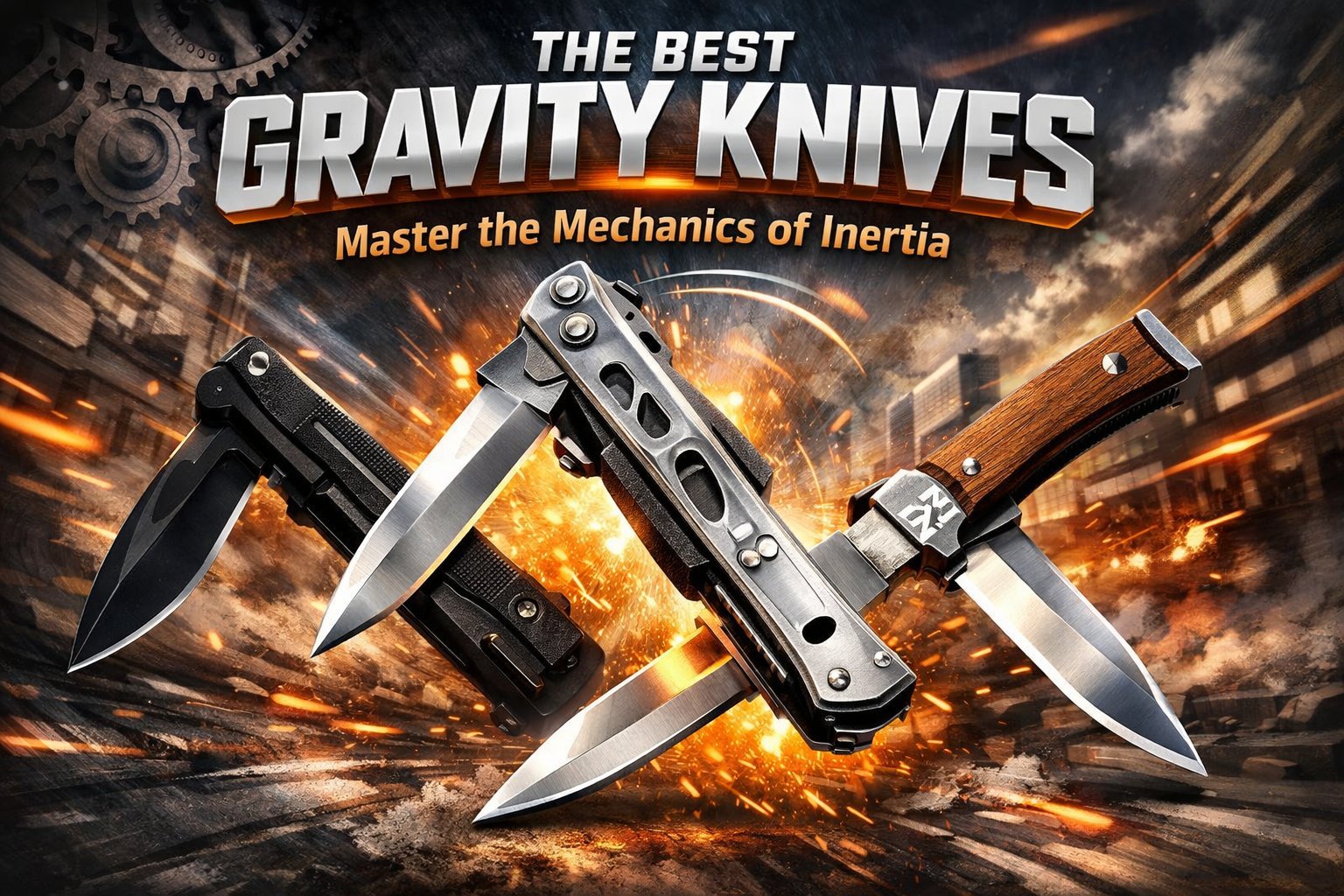 Best Gravity Knives Master the Mechanics of Inertia