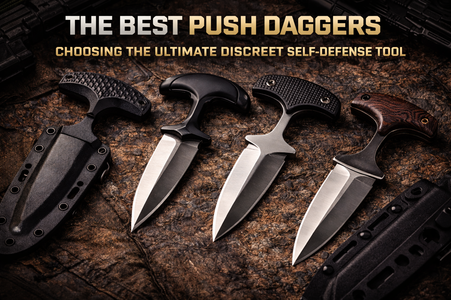 The Best Push Daggers Choosing the Ultimate Discreet Self Defense Tool