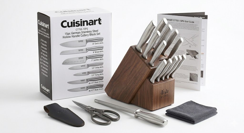Cuisinart 12-Piece Hollow Handle Set