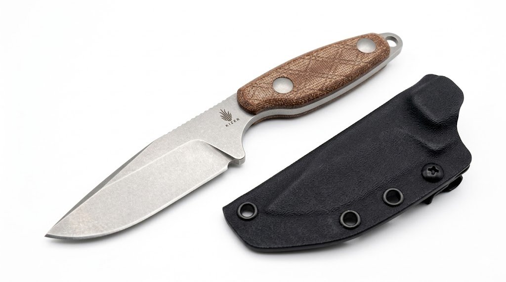 Kizer Muskrat Fixed Blade Knife