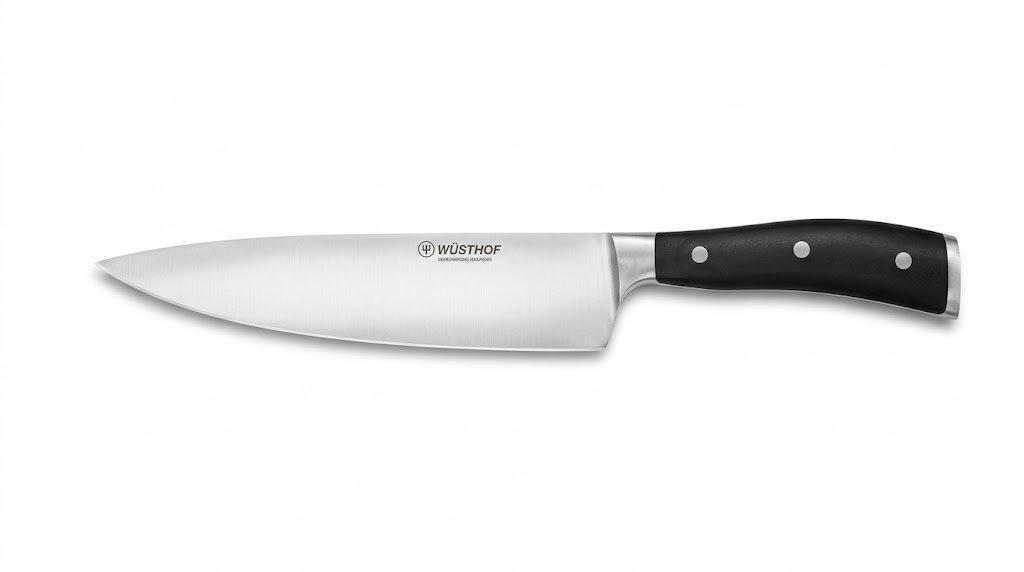 WÜSTHOF Classic IKON 8-Inch Chef's Knife, Black