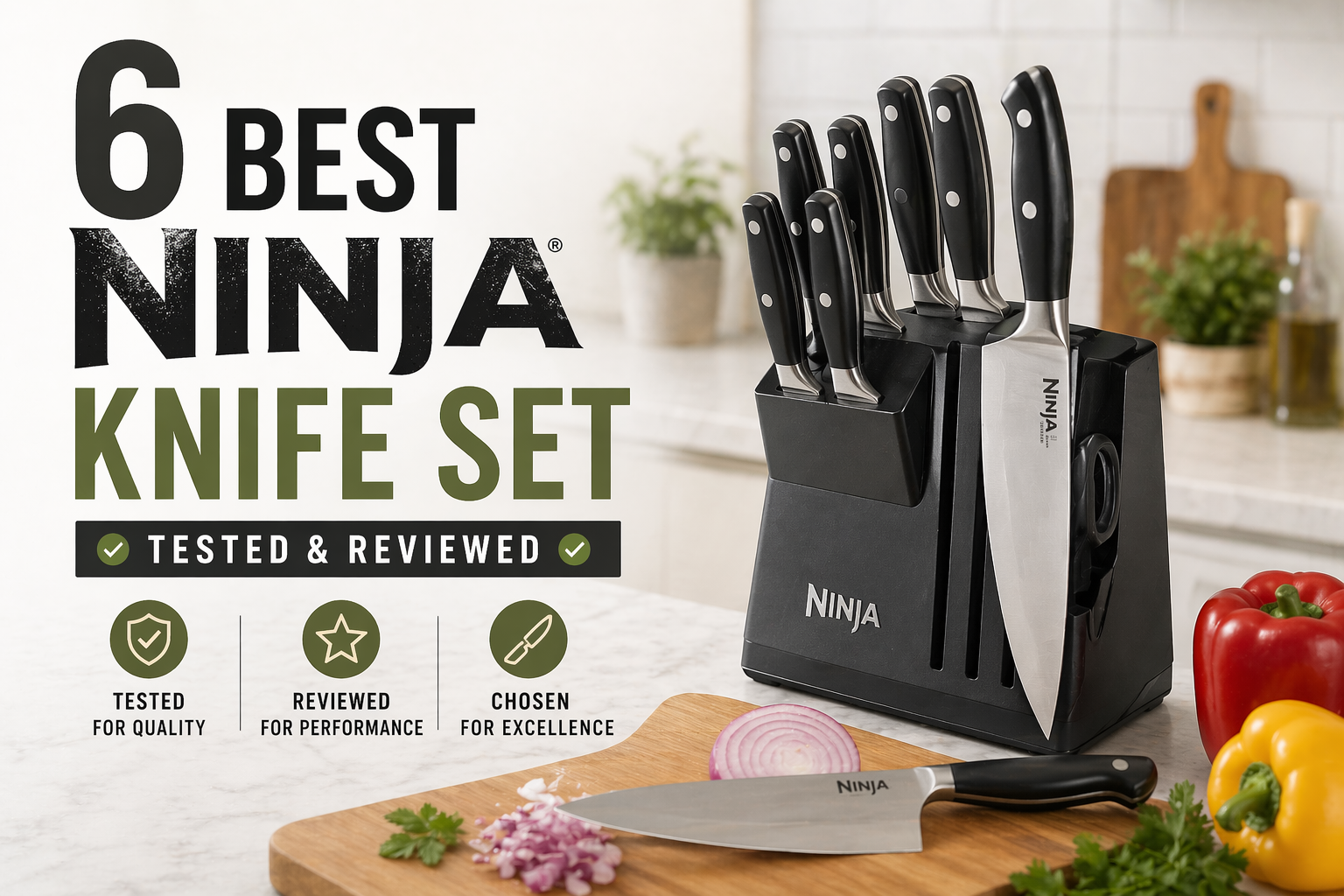 6 Best Ninja Knife Set Tested & Reviewed