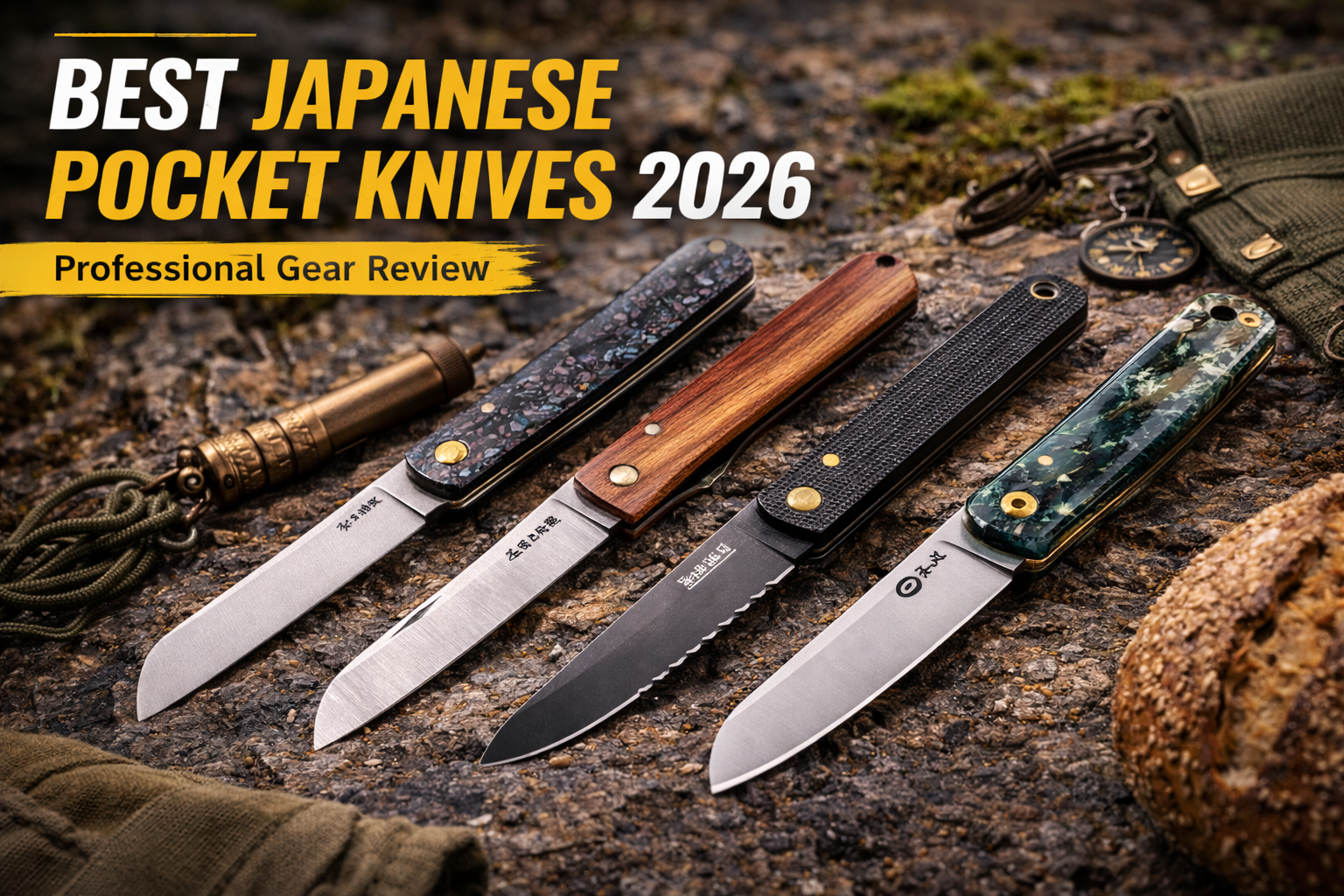 Best Japanese Pocket Knives 2026: Professional Gear Review