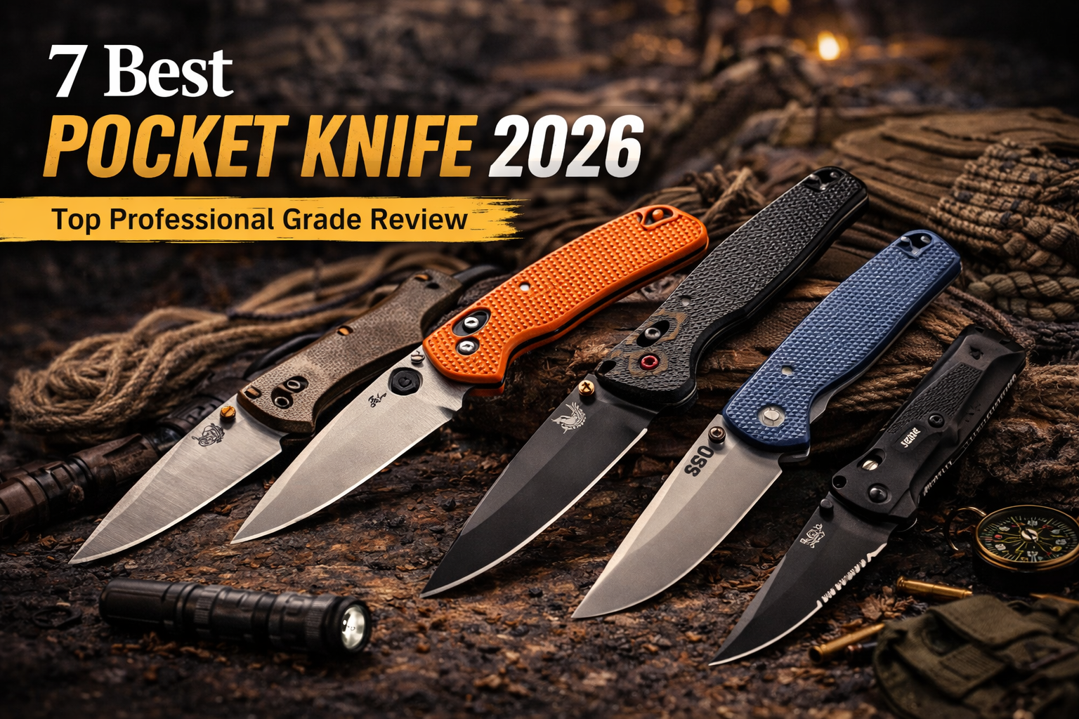 7 Best Pocket Knife 2026: Top Professional Grade Review