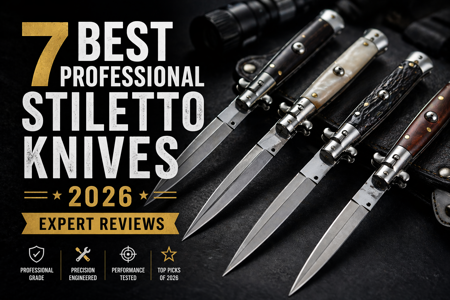 7 Best Professional Stiletto Knives 2026: Expert Reviews