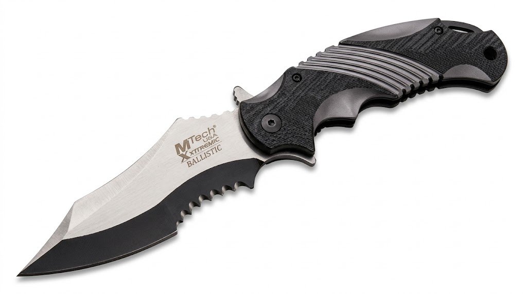 Ballistic Black & Grey Flipper (MX-A801GY)