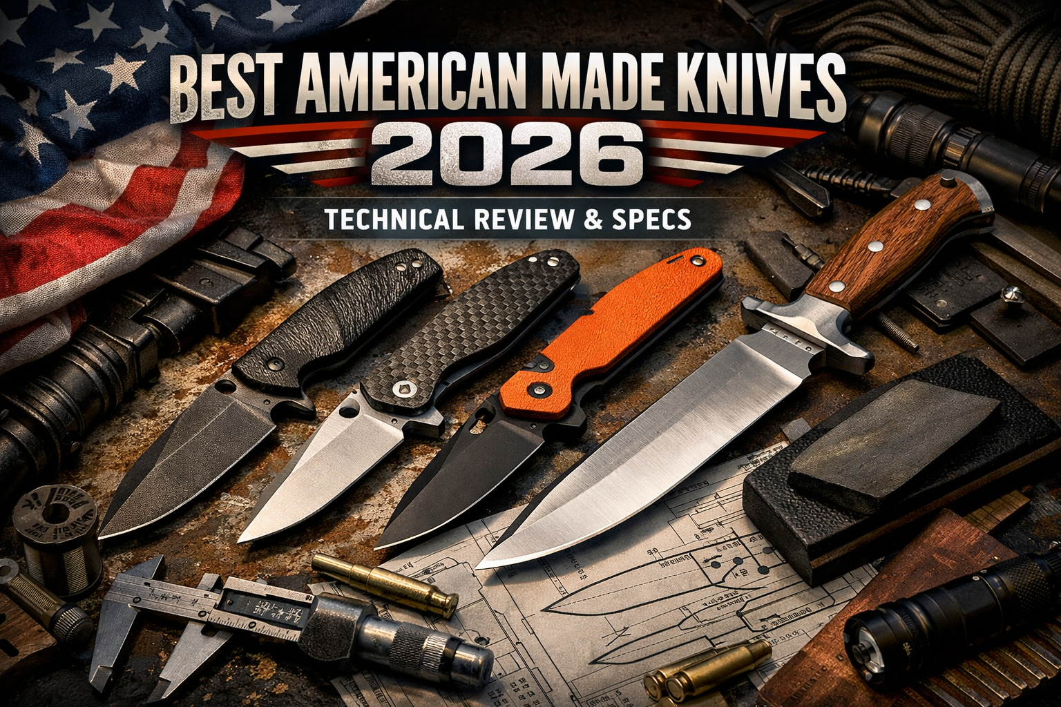 Best American Made Knives 2026: Technical Review & Specs