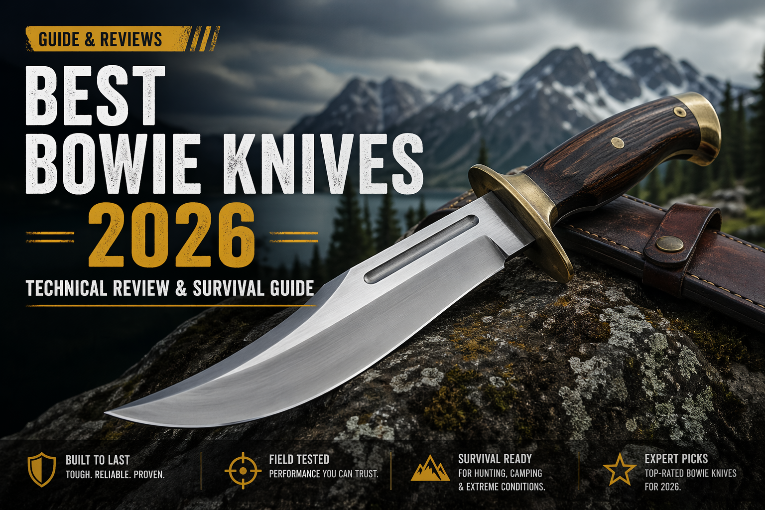 Best Bowie Knives 2026 Technical Review & Survival Guide