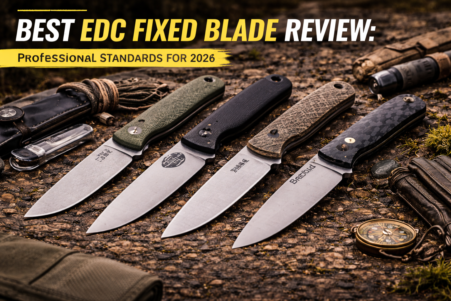 Best EDC Fixed Blade Review: Professional Standards for 2026
