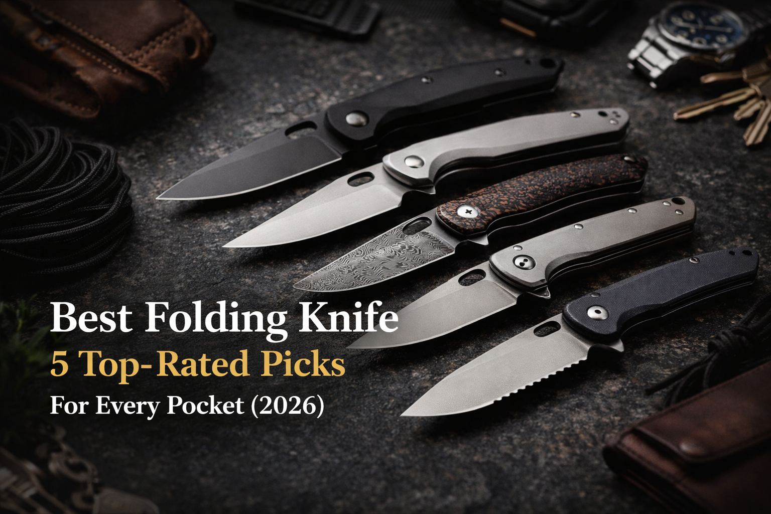 Best Folding Knife: 5 Top-Rated Picks for Every Pocket (2026)