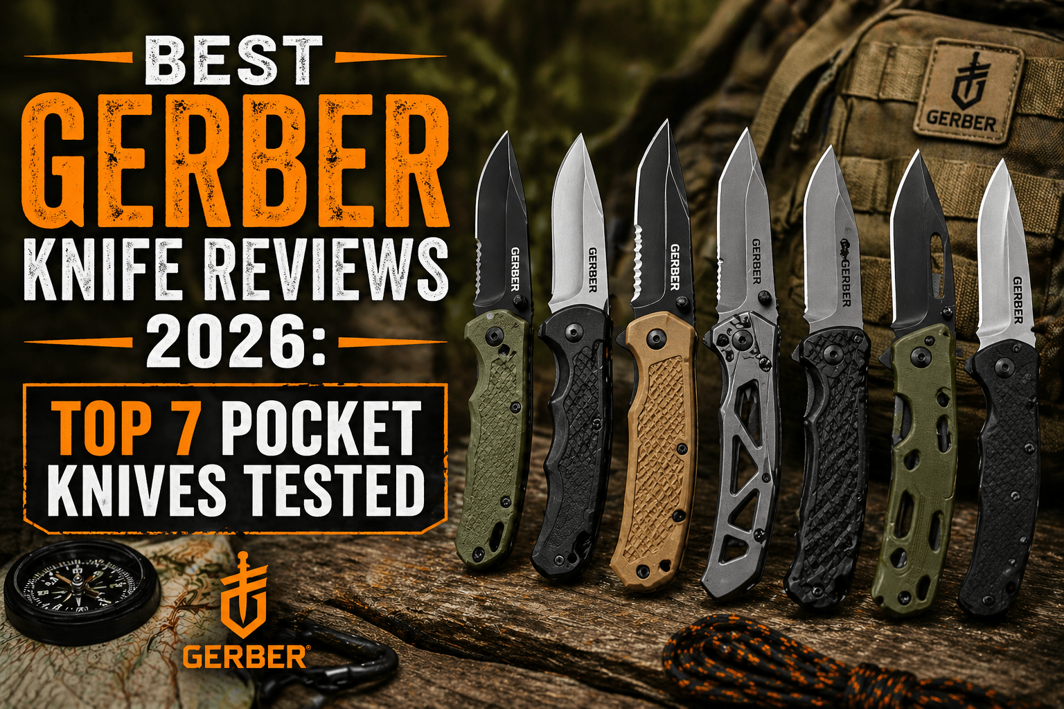 Best Gerber Knife Reviews 2026: Top 7 Pocket Knives Tested
