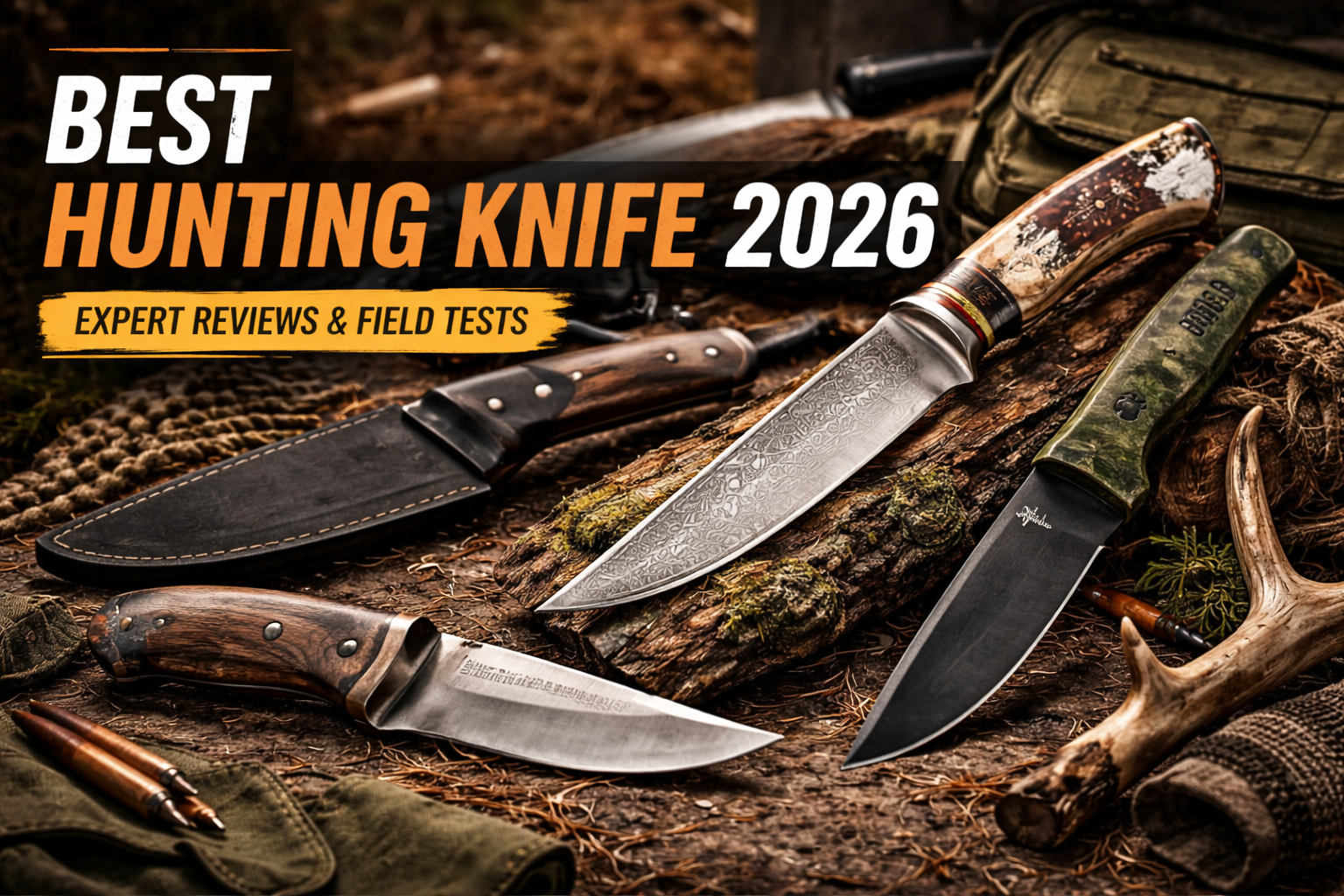 Best Hunting Knife 2026: Expert Reviews & Field Tests generate blog hero image