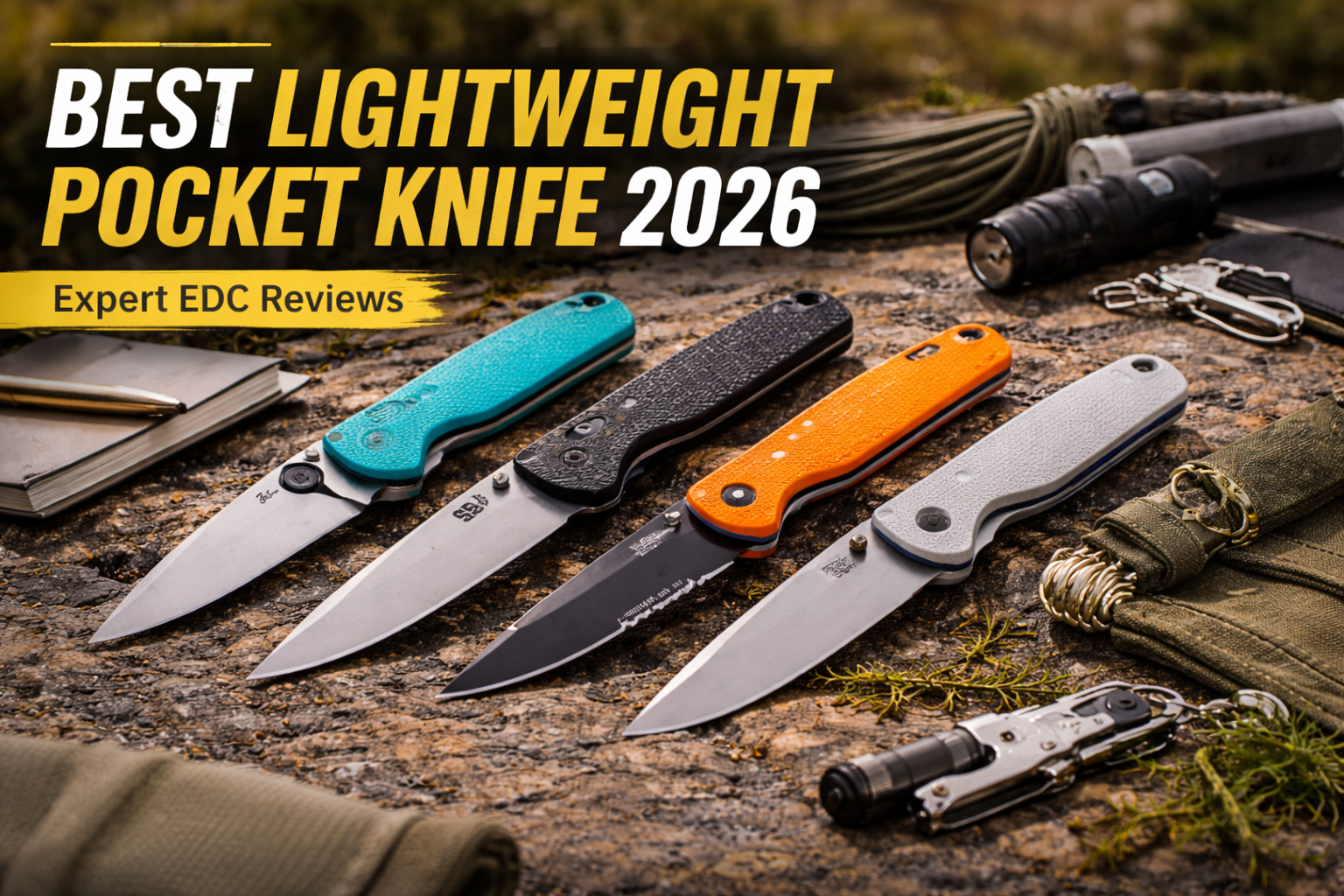 Best Lightweight Pocket Knife 2026: Expert EDC Reviews