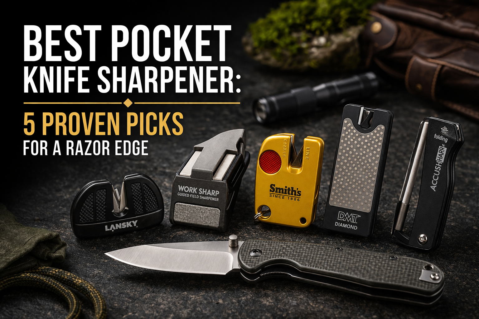 Best Pocket Knife Sharpener: 5 Proven Picks for a Razor Edge