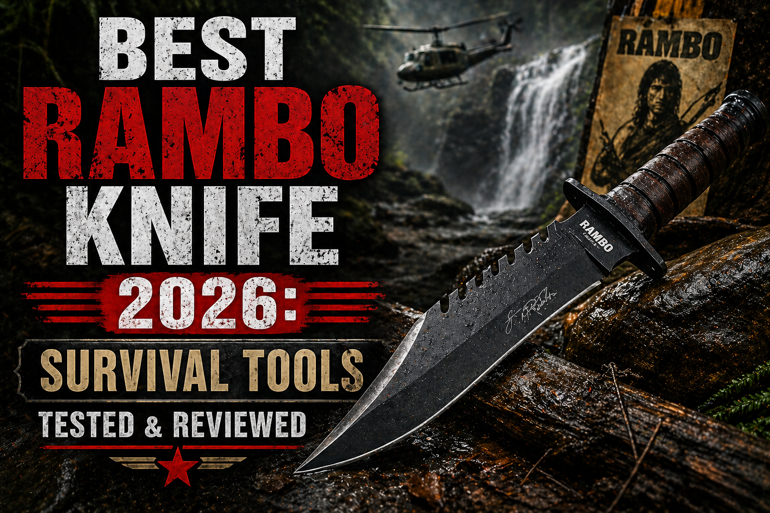 Best Rambo Knife 2026: Survival Tools Tested & Reviewed