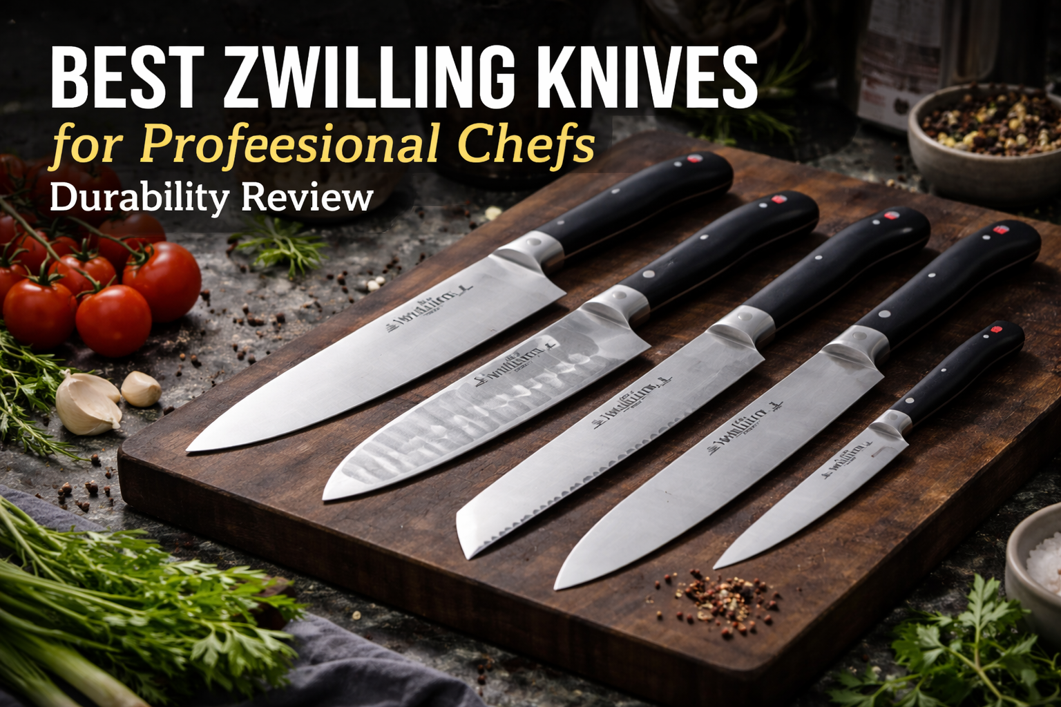 Best Zwilling Knives for Professional Chefs: Durability Review generate blog hero image