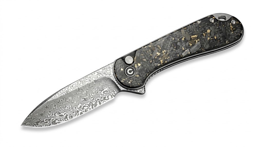 Civivi Elementum II Damascus Pocket Knife
