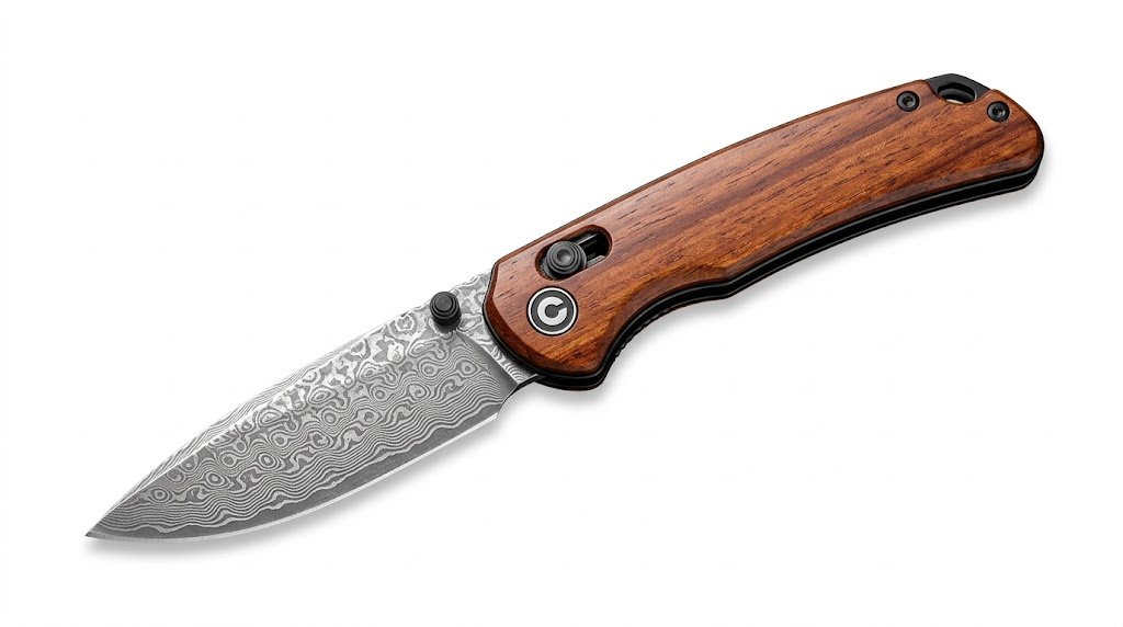 Kershaw Yonder Damascus Pocket Knife