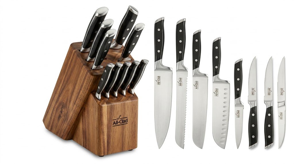The All-Clad Forged German Steel 12-Piece Set