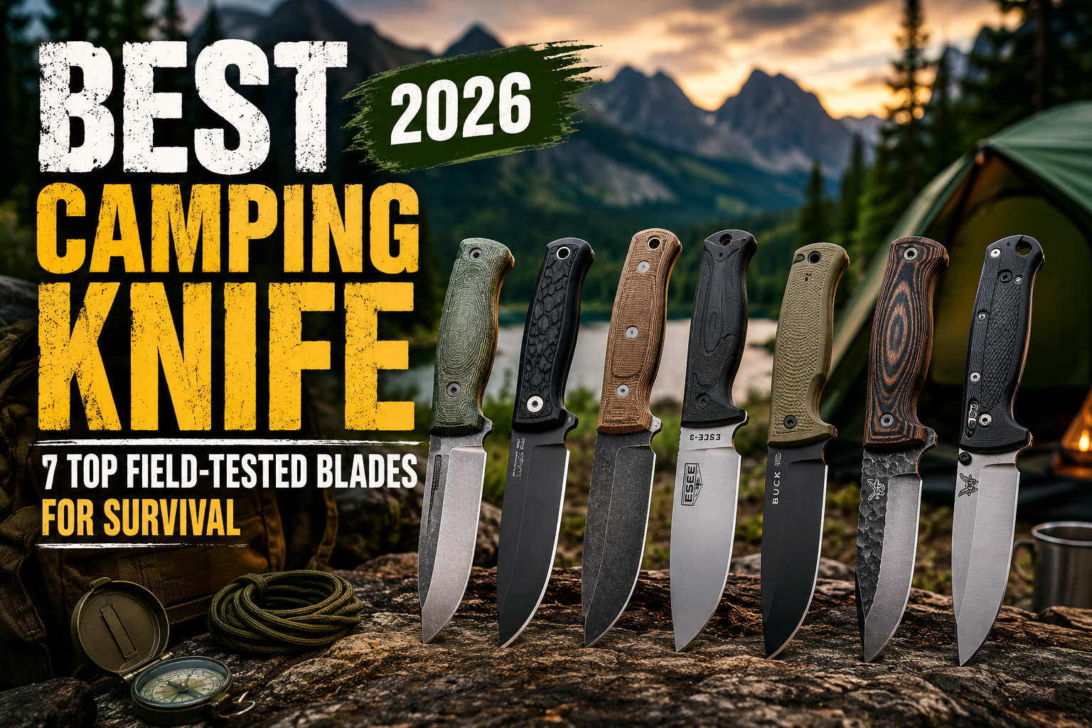 Best Camping Knife 2026: 7 Top Field-Tested Blades for Survival
