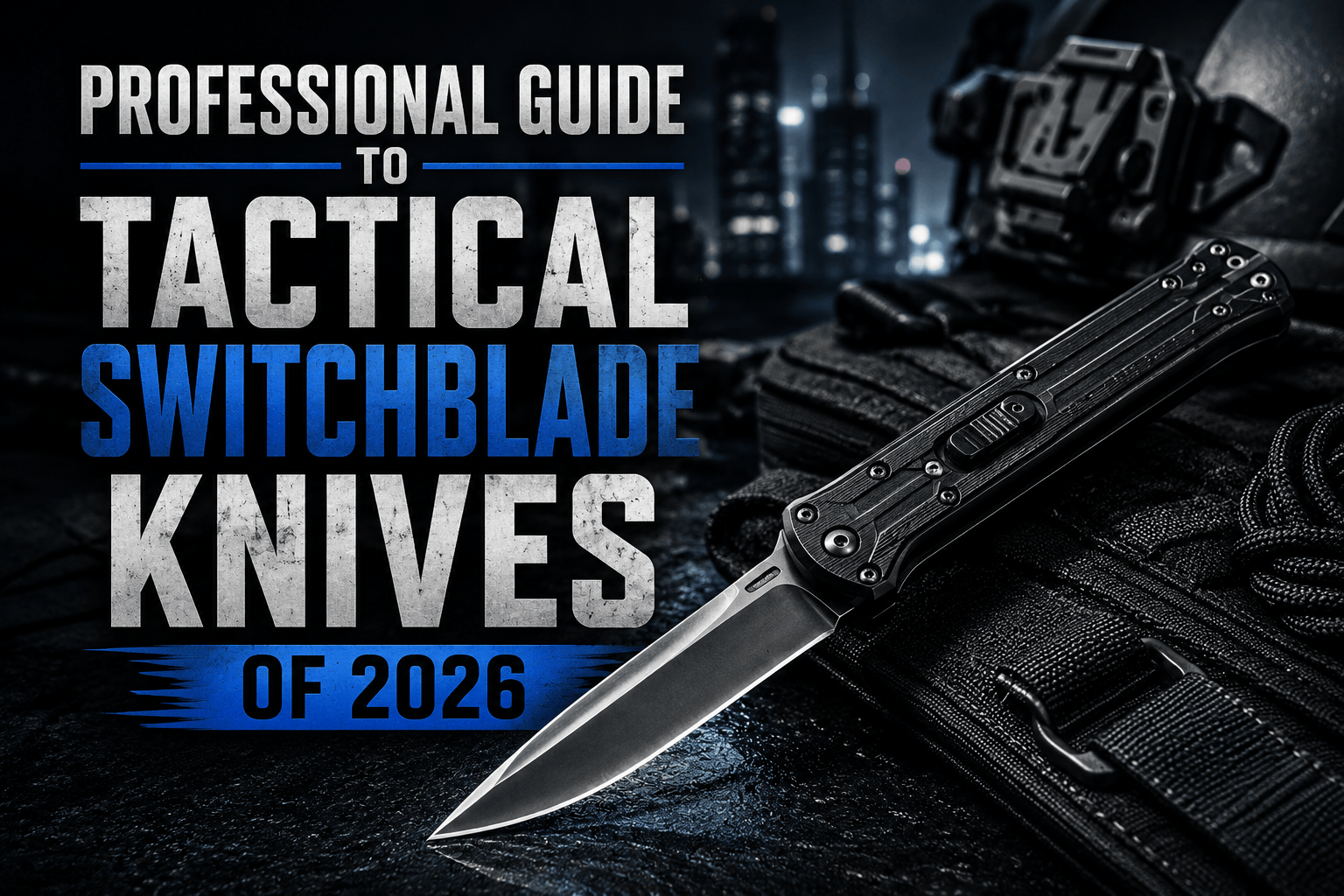 Professional Guide to Tactical Switchblade Knives of 2026